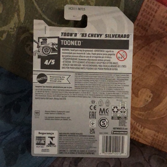🛍️5/$20🛍️BNIB Mattel Hotwheels ‘83 Chevy Silverado. - Picture 3 of 3